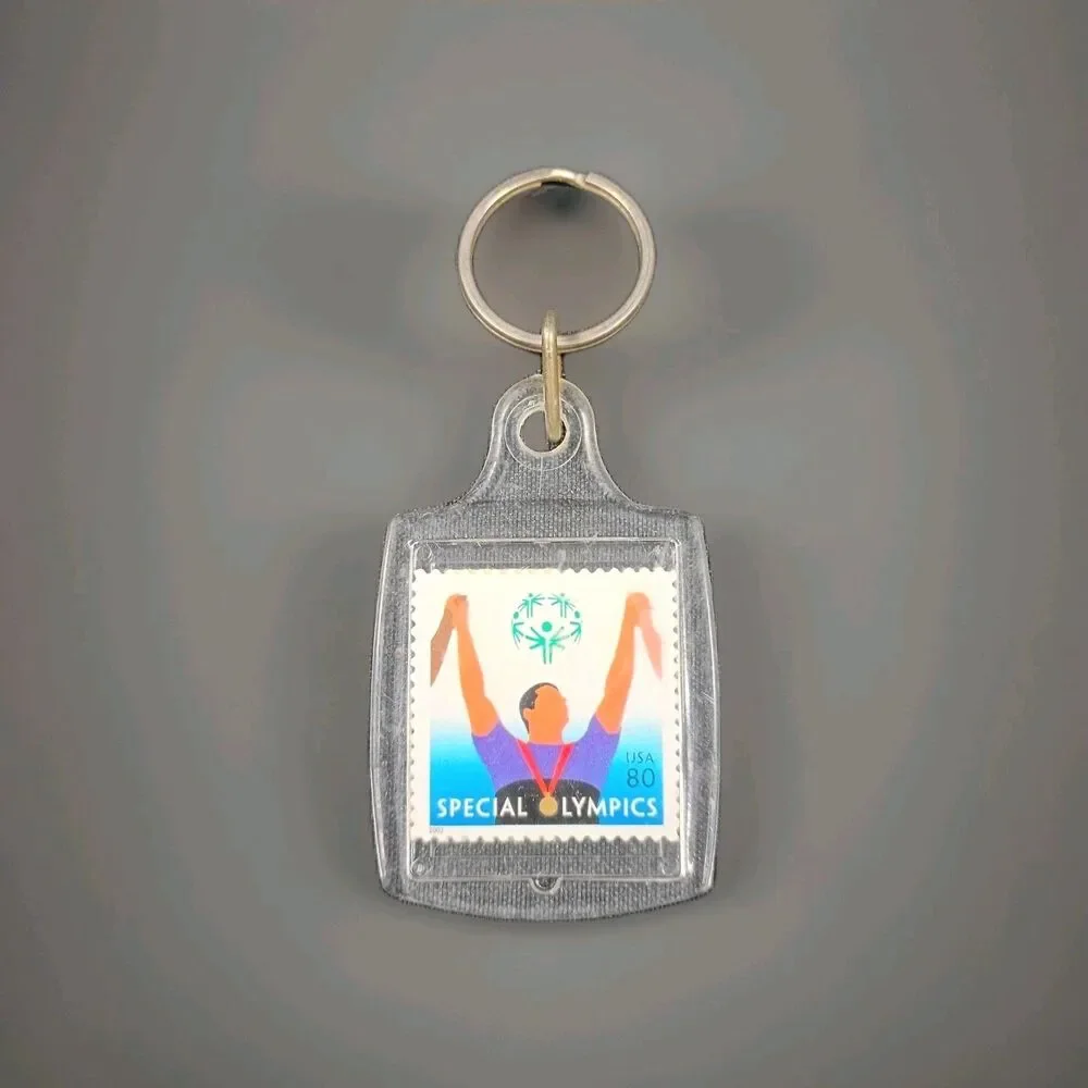SPECIAL OLYMPICS High Denomination Dated 2003 Keychain Display
